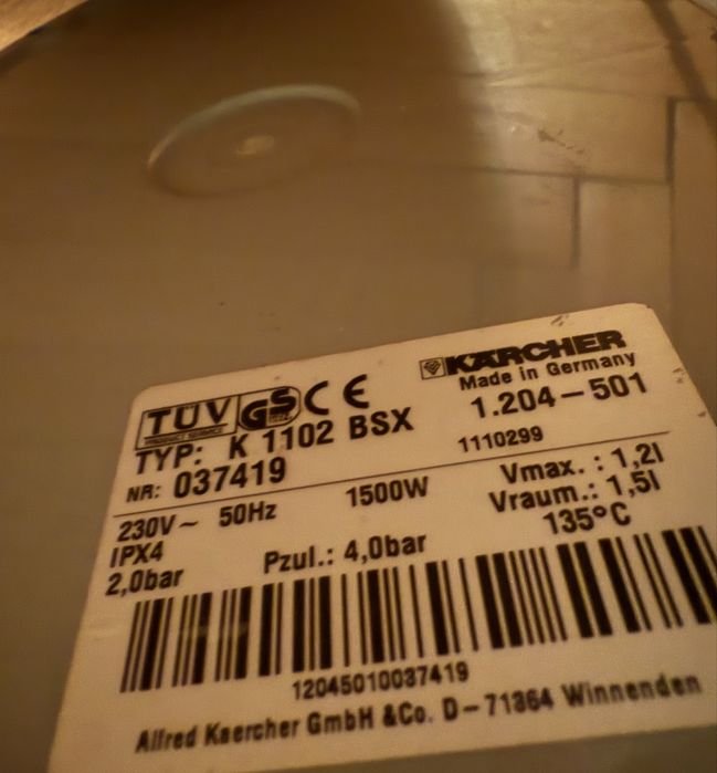 Statie de calcat KARCHER