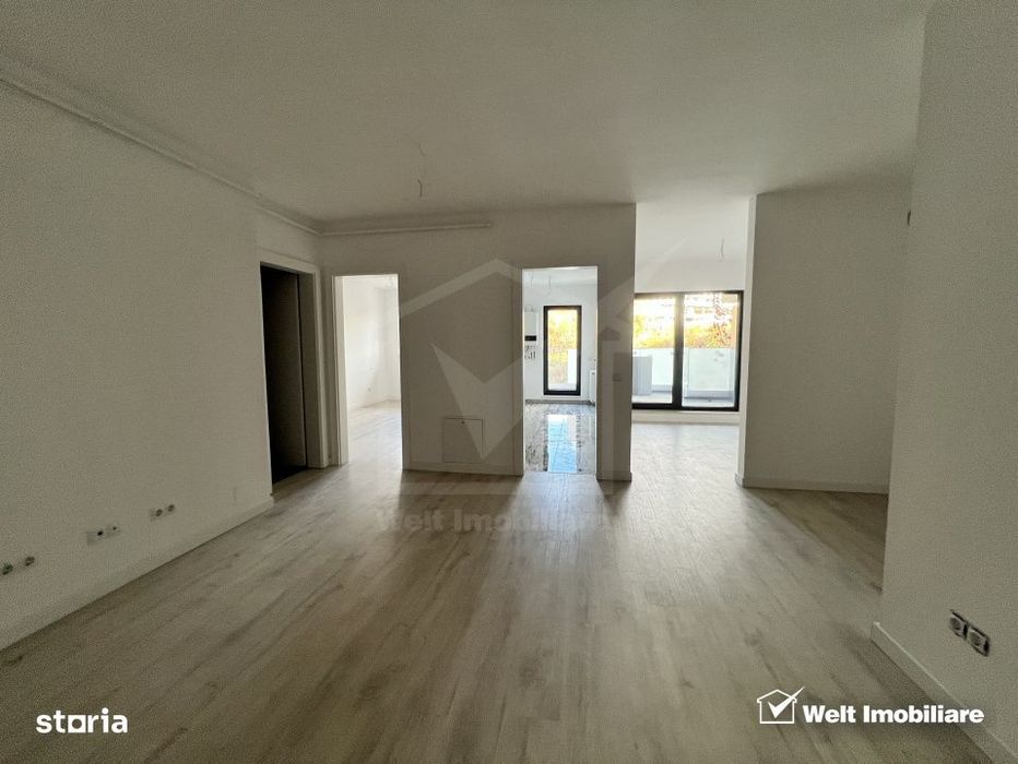 Apartament 55mp, FINISAT, 2 camere + nisa/birou, Lidl Frunzisului