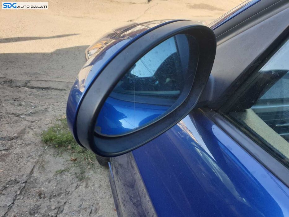 Oglinda Stanga Electrica Fara Pliere Rabatare BMW Seria 3 E90 E91 2004 - 2007 Culoare Montegoblau Metallic Toledoblau A51/5 [C0906]