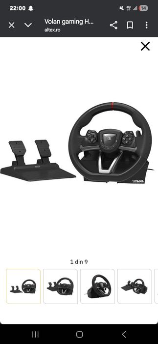 Volan simulator Hori ps5,ps4,pc | GARANTIE 1,5 ANI |
