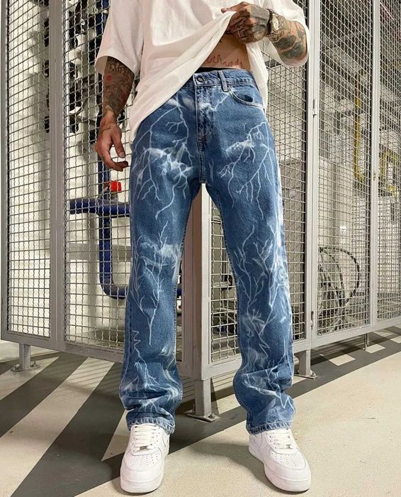 Синие модные брюки универсал от Madeextreme.