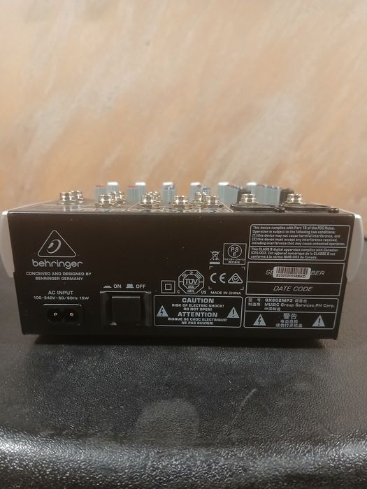 Смесителен пулт Behringer xenyx 602mp3