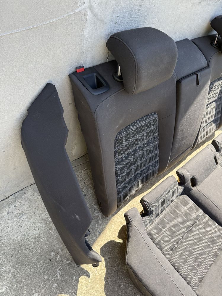 Scaune sport textile + bancheta spate Audi A5 B8.5