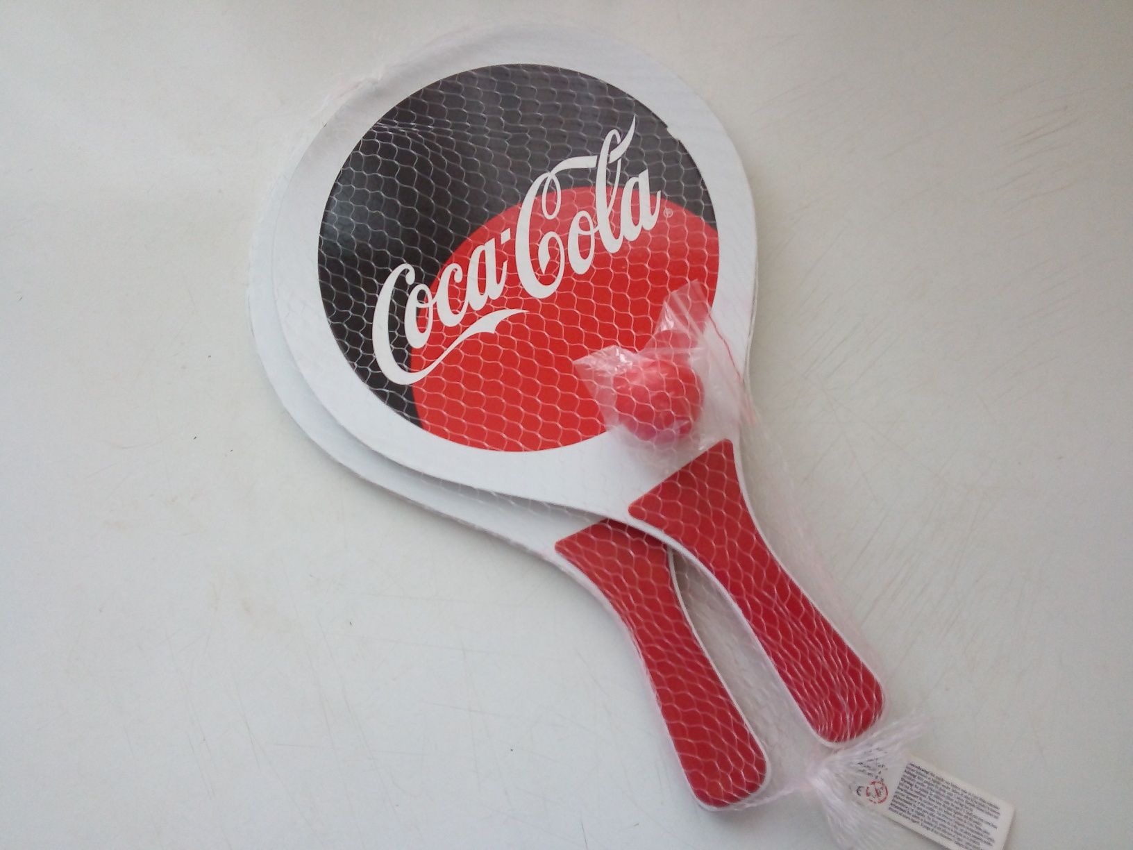 Хилки за плажен тенис Coca Cola, рекламен комплект