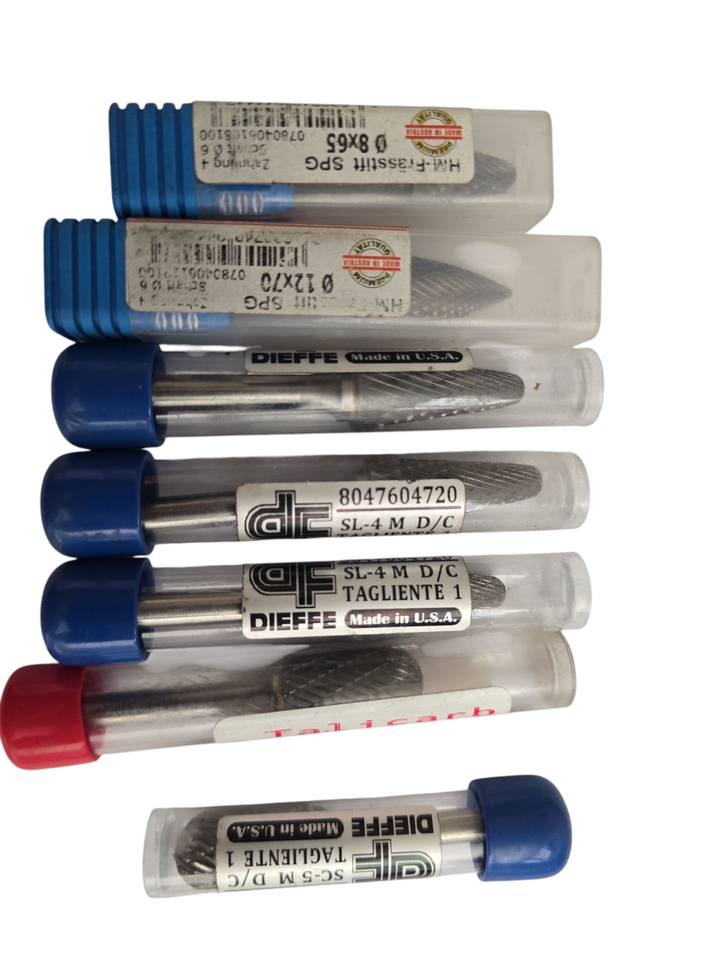 Burghie pentru metal,  freze biax carbura