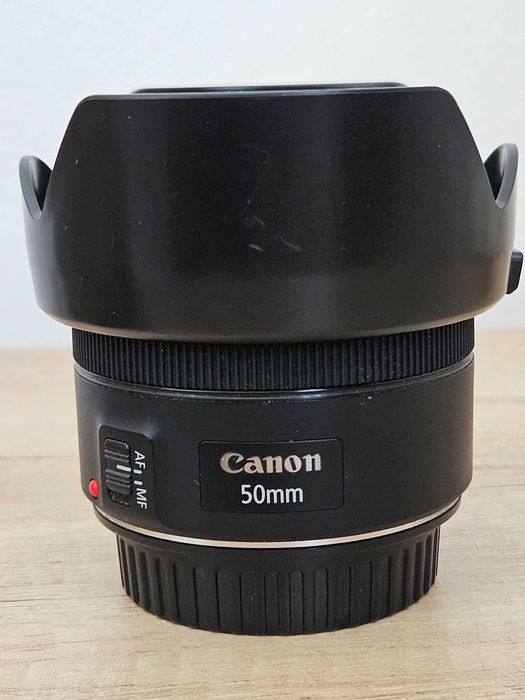 Canon EF 50 mm 1.8 STM + Adaptor EF-RF