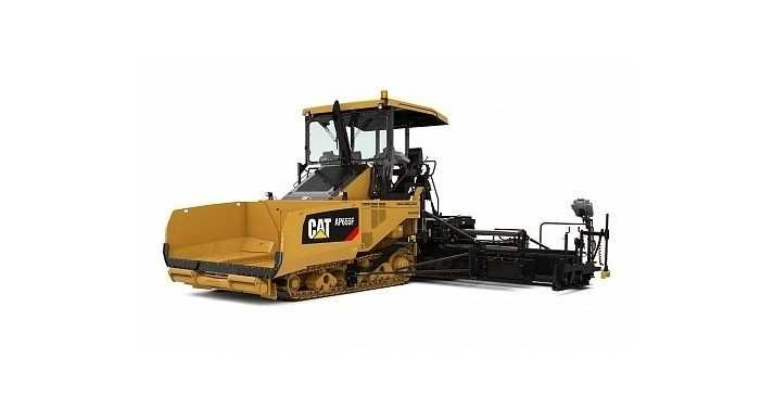 Гусеничный асфальтоукладчик CAT [AP 655F] 6-8м