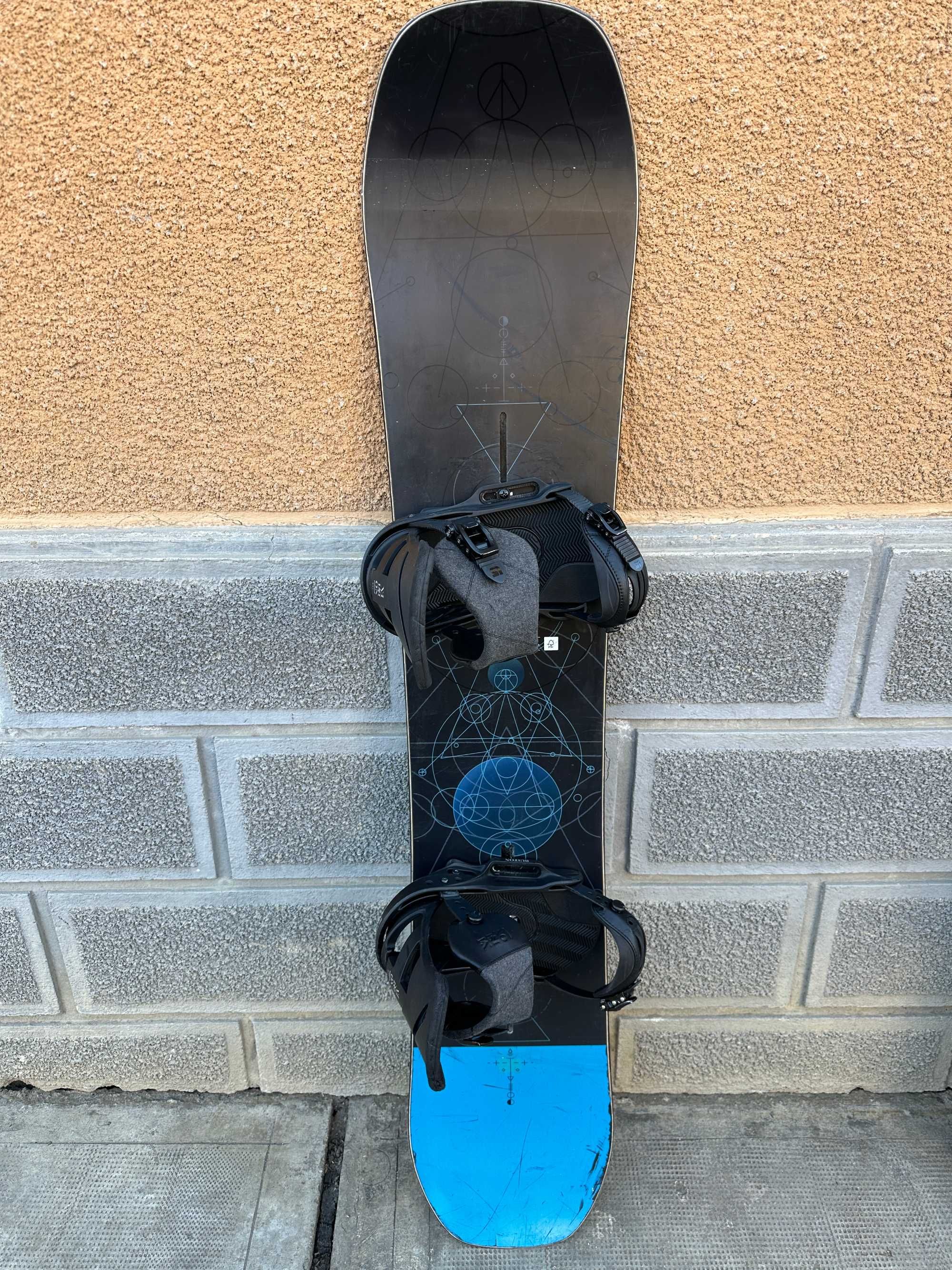 placa snowboard burton custom L156cm