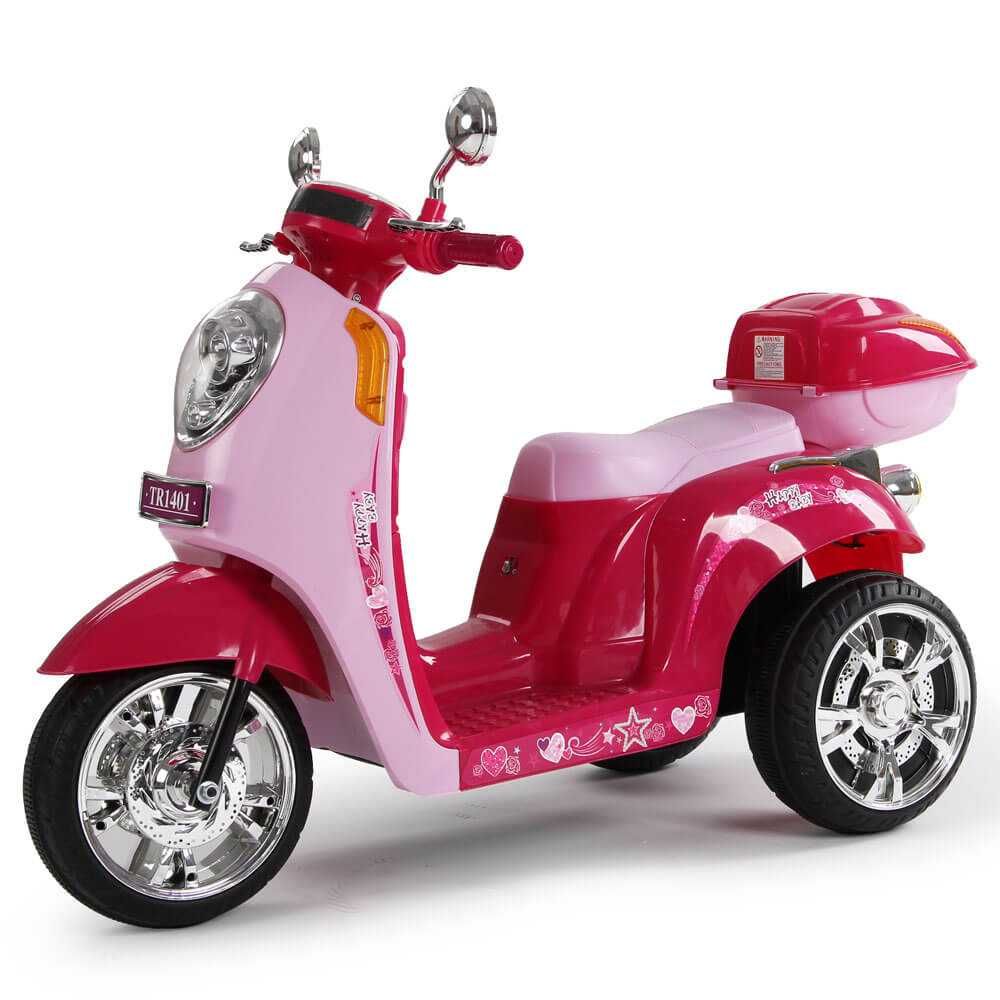 Motocicleta / Scuter electric pentru copii TR1401A cu cheie de pornire