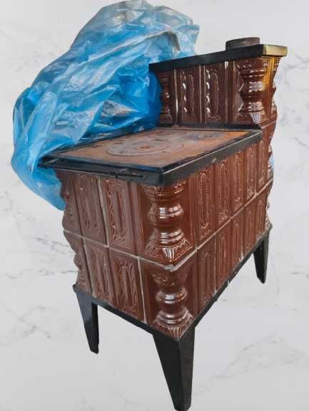 Soba teracota de urgenta, Gospodarul, maro, 103 cm x 78 cm x 47 cm