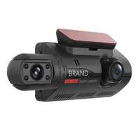 Camera Auto DVR - Inregistrare Full HD 1080p, 2 lentile int.+ext.