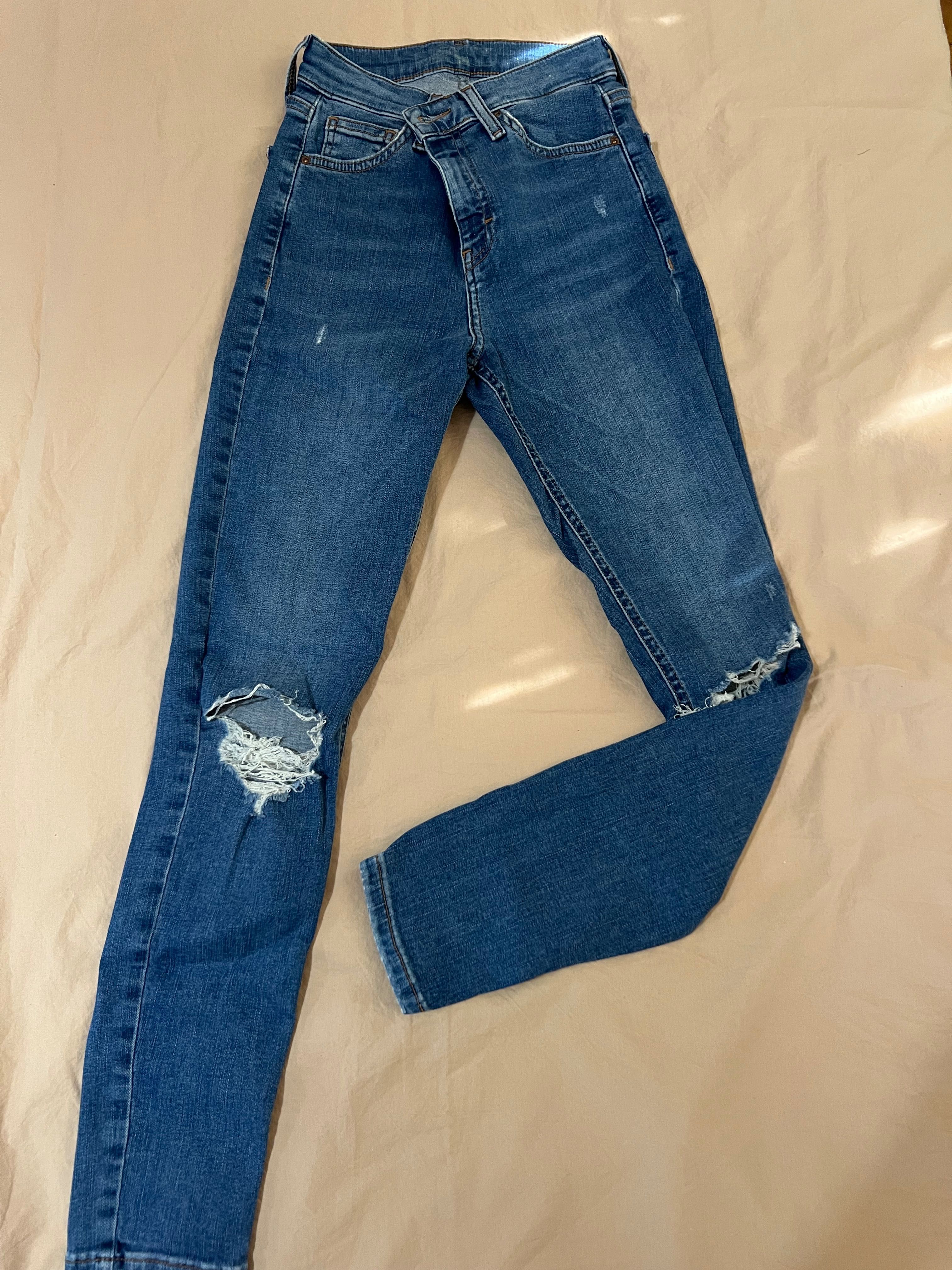 Дамски дънки skinny