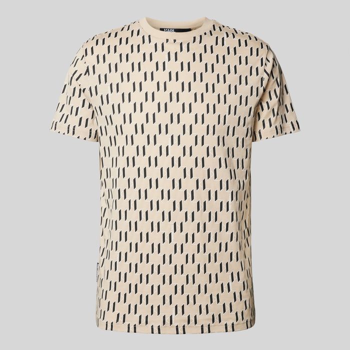 Оригинална мъжка тениска Karl Lagerfeld Beige