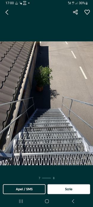 Scari metalice galvanizate