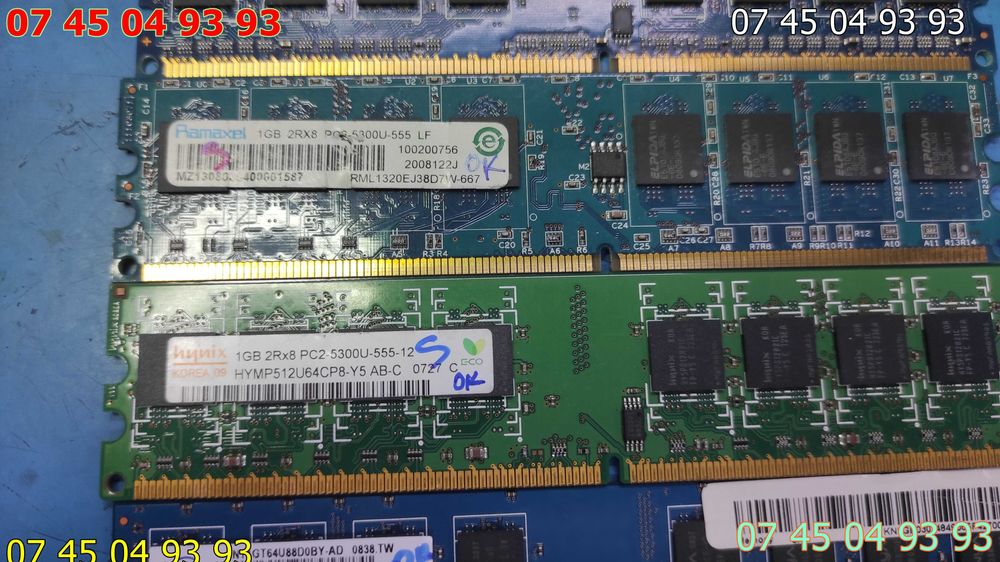 module ram pc desktop DDR 2 si DDR3 netestate pret pe buc