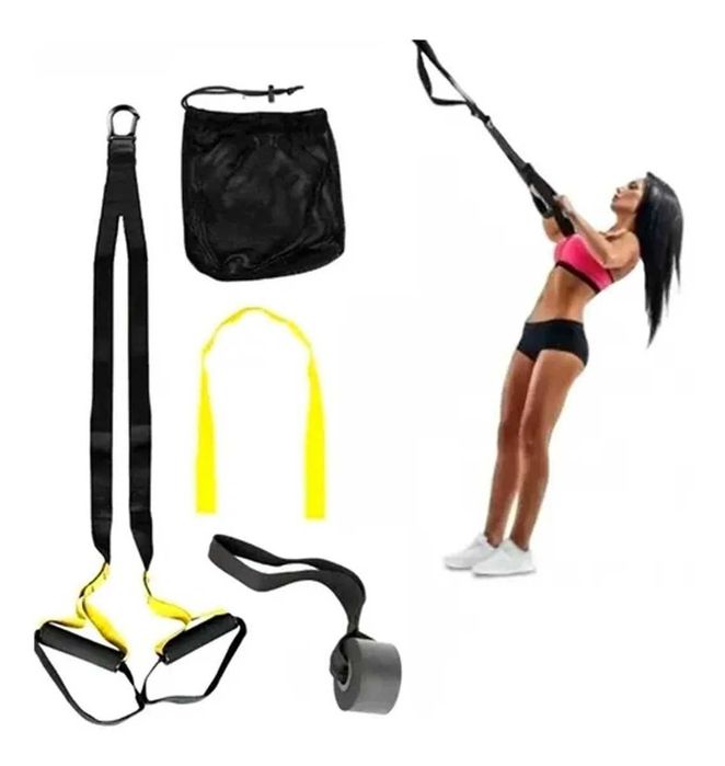 Комплект за фитнес, Ремъци с ръкохватки за CrossFit тренировки