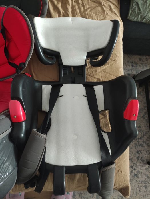 Scaun auto ajustabil U-Grow BXS-208GR, 9-36 Kg, Negru/Rosu