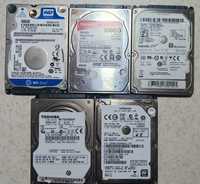 HDD (жесткий диск) для ноутбука 160, 320, 500, 750, 1000 Гб