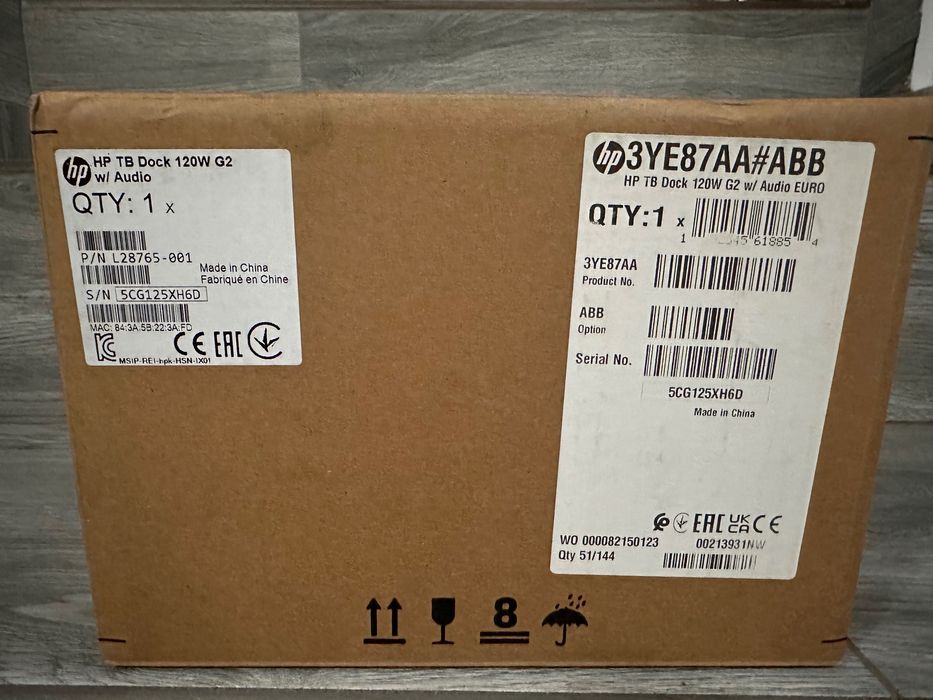 Vând HP Dock 120w G2