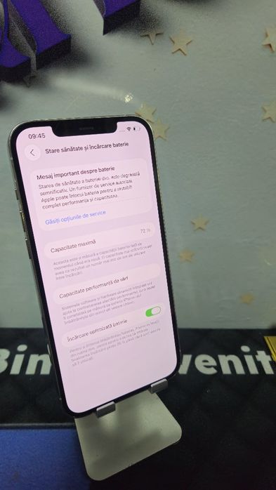 iPhone 12 Pro Max White 128GB Baterie:72%.Preṭ fix!