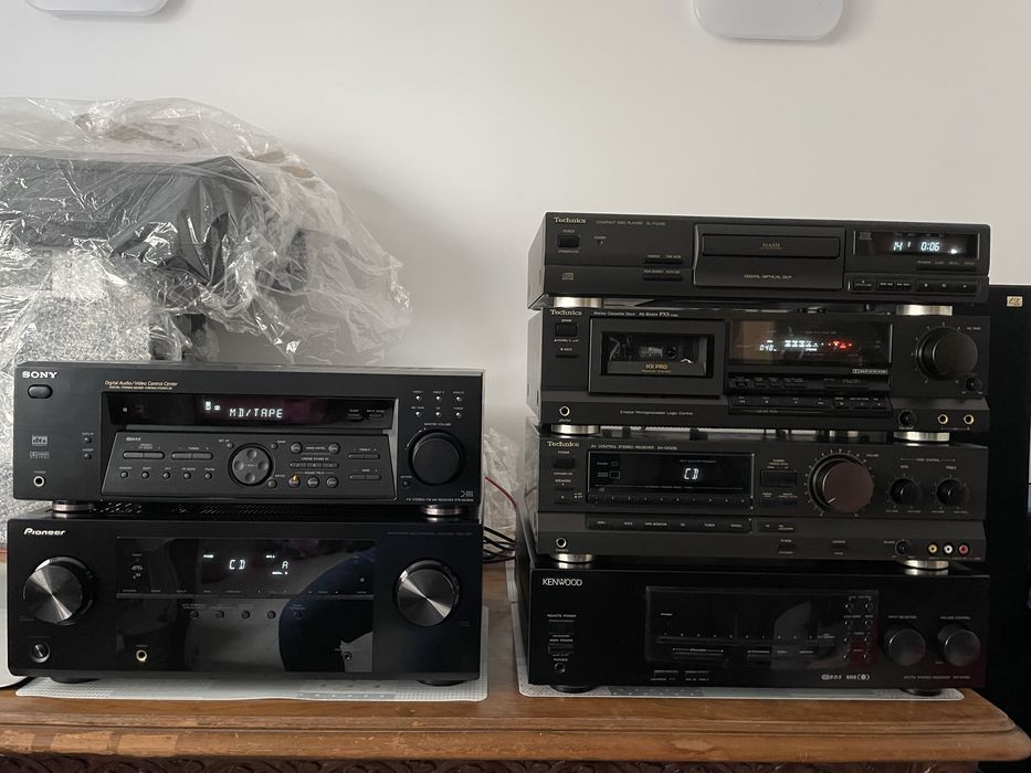 Sony Technics Onkyo Kenwood Pioneer