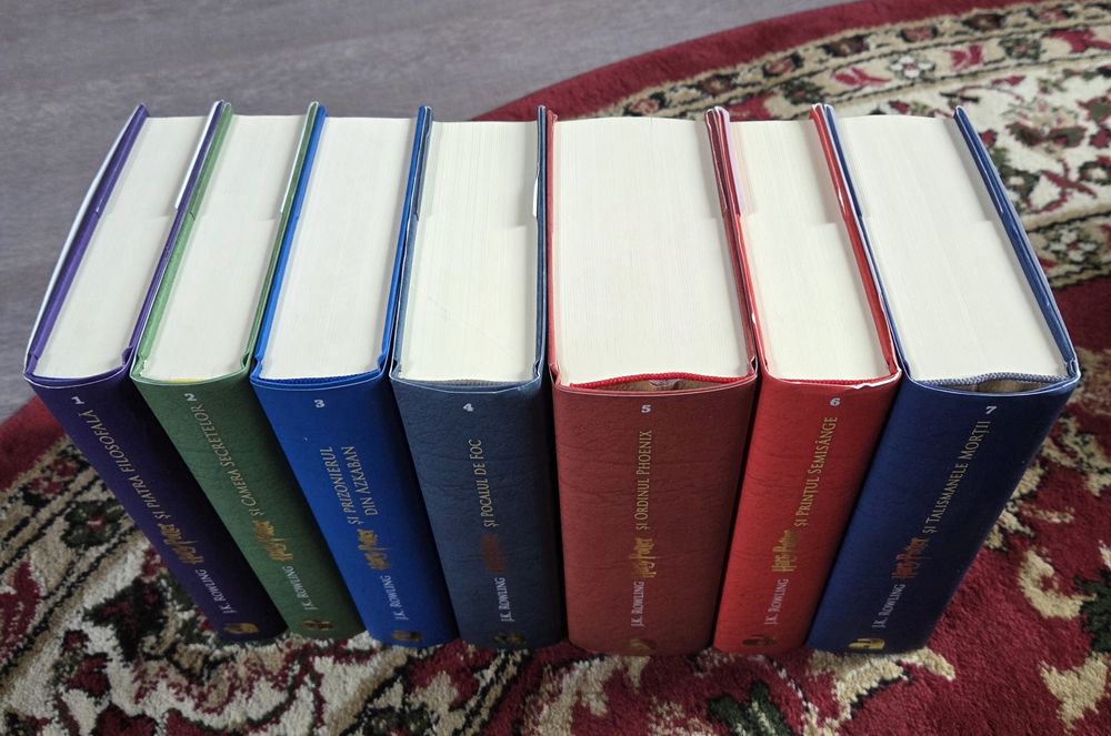 Harry Potter - vol 1-7  Seria completa, noi, impecabile, necitite