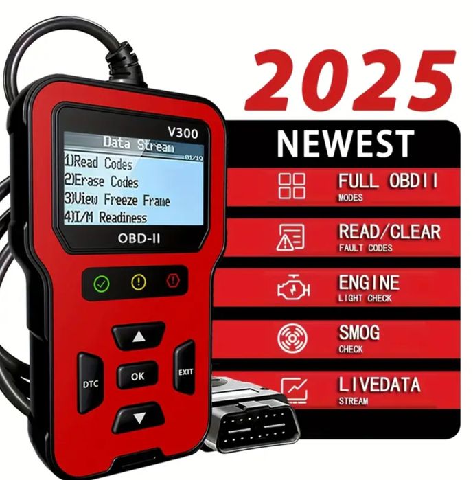 Diagnoza auto OBD2 Citire/ Stergere coduri de eroare, Model 2025