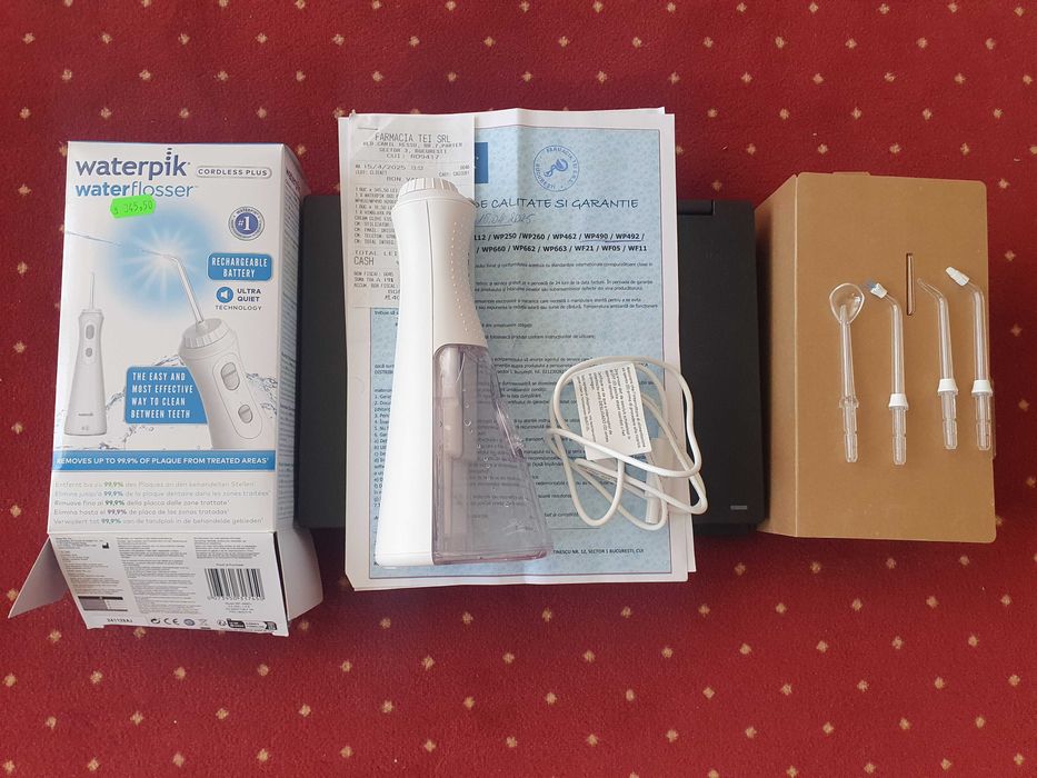Dus bucal portabil WP 490, Waterpik