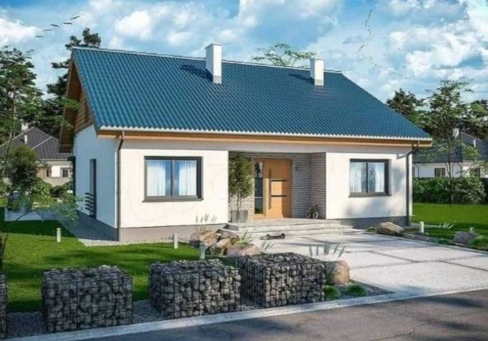 Vand case modulare pe structura metalica, containere modulare cabane A