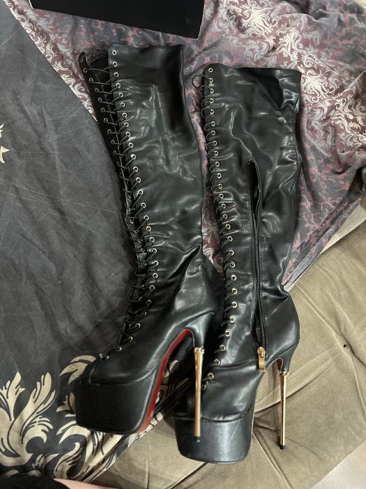 Cizme cu toc marimea 35