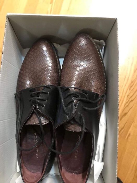 Pantofi Donna Moda piele 37