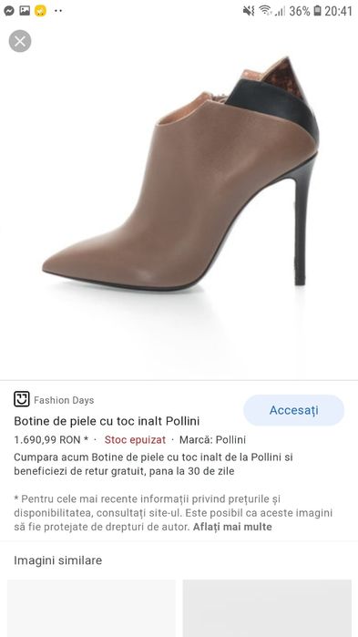 Botine  Pollini Italia