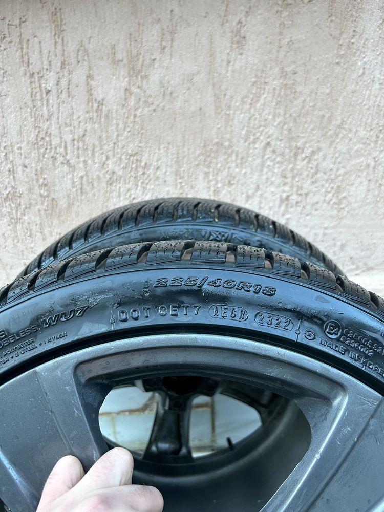 18” 5x114.3 джанти със зимни гуми Nexen 225/40r18