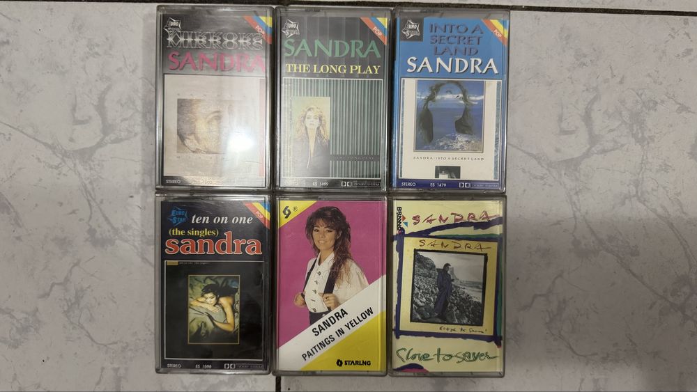 Casete audio originale Sandra