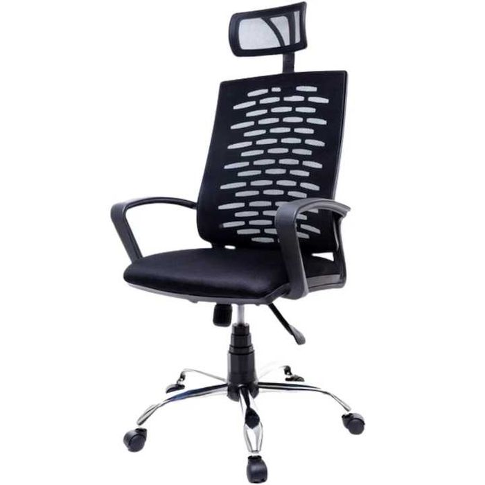 Scaun birou ergonomic cu tetiera, reglabil pe inaltime si inclinare