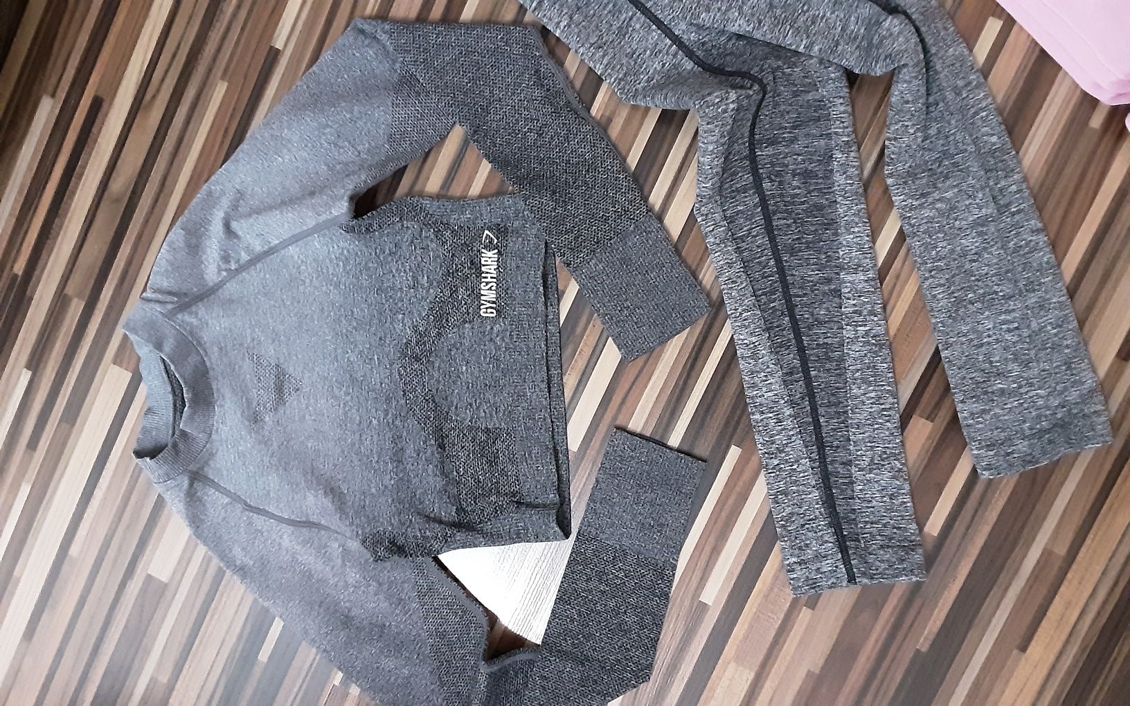 (XS) MYPROTEIN GYMSHARK Lacoste сет клин с блуза(39лв) панталон FBsist