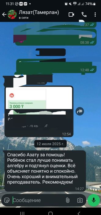 Репетитор по школьной программе