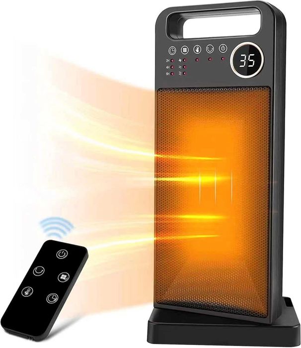 Încălzitor cu ventilator ceramic, Miavogo 2000 W pe 3 nivele