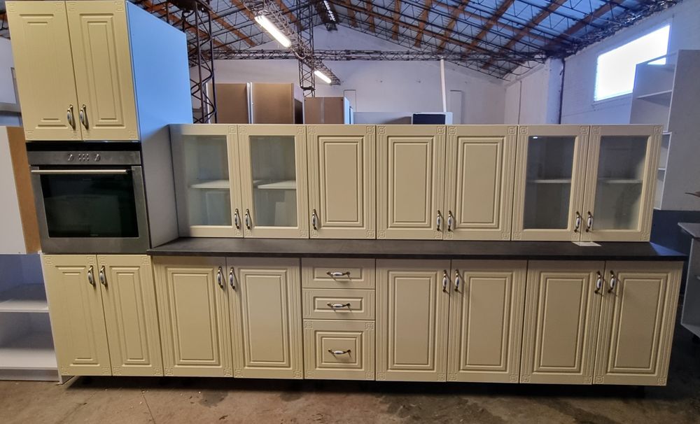 Mobila de bucatarie modulara noua, SOFT CLOSE, 3.4 m MDF