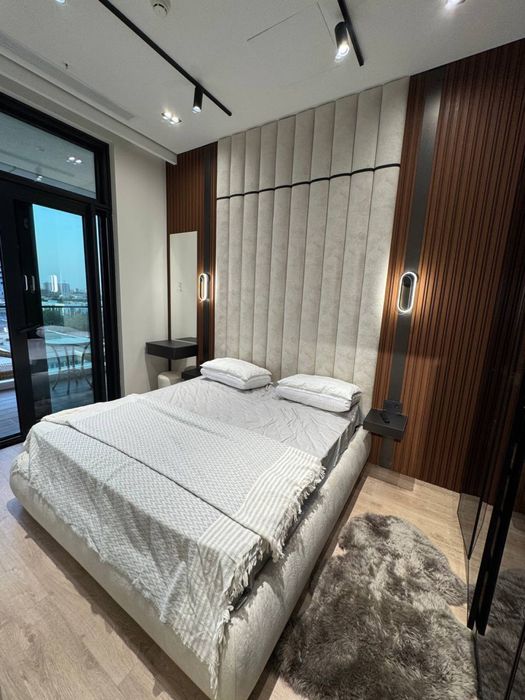 Современная 2 ком кв в ЖК NEST ONE Шайхантахурский район ,паркинг,вид