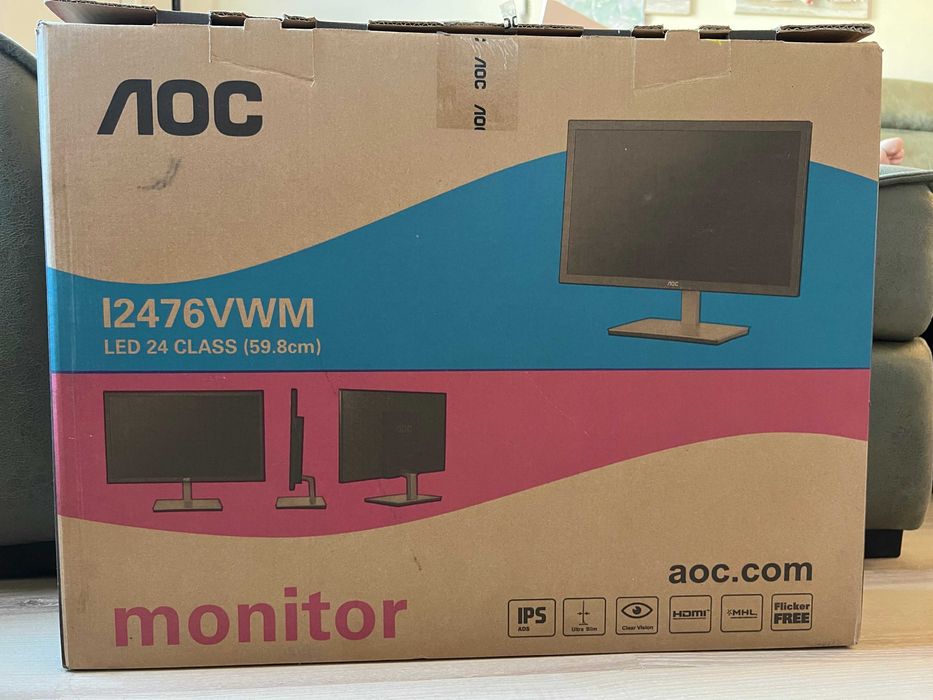 Монитор IPS LED AOC 23.6"