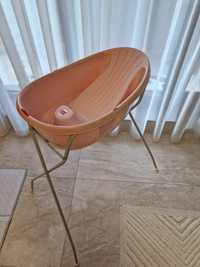 Cadita bebe - Onda Baby cu suport + gratis scaun baie pliabil