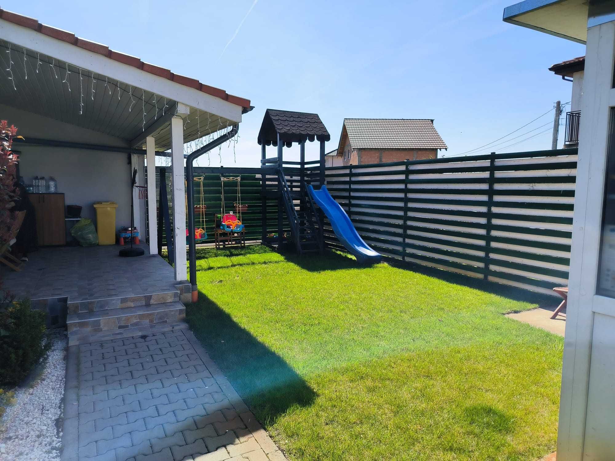 Duplex pe parter, deosebit, 4 camere, Moșnița Nouă, lângă Timișoara