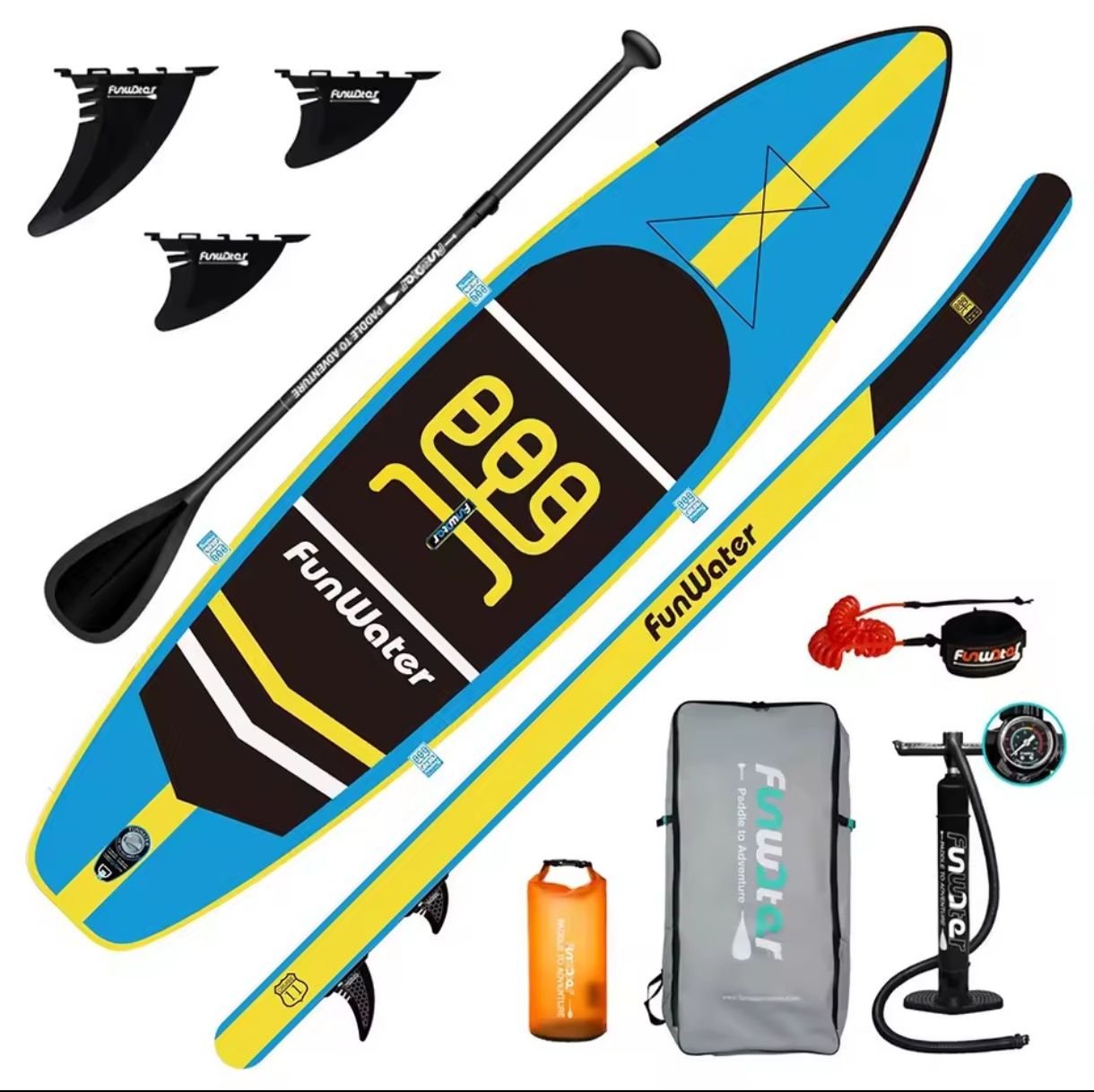 Падълборд FunWater 2025 Paddle Board SUP
