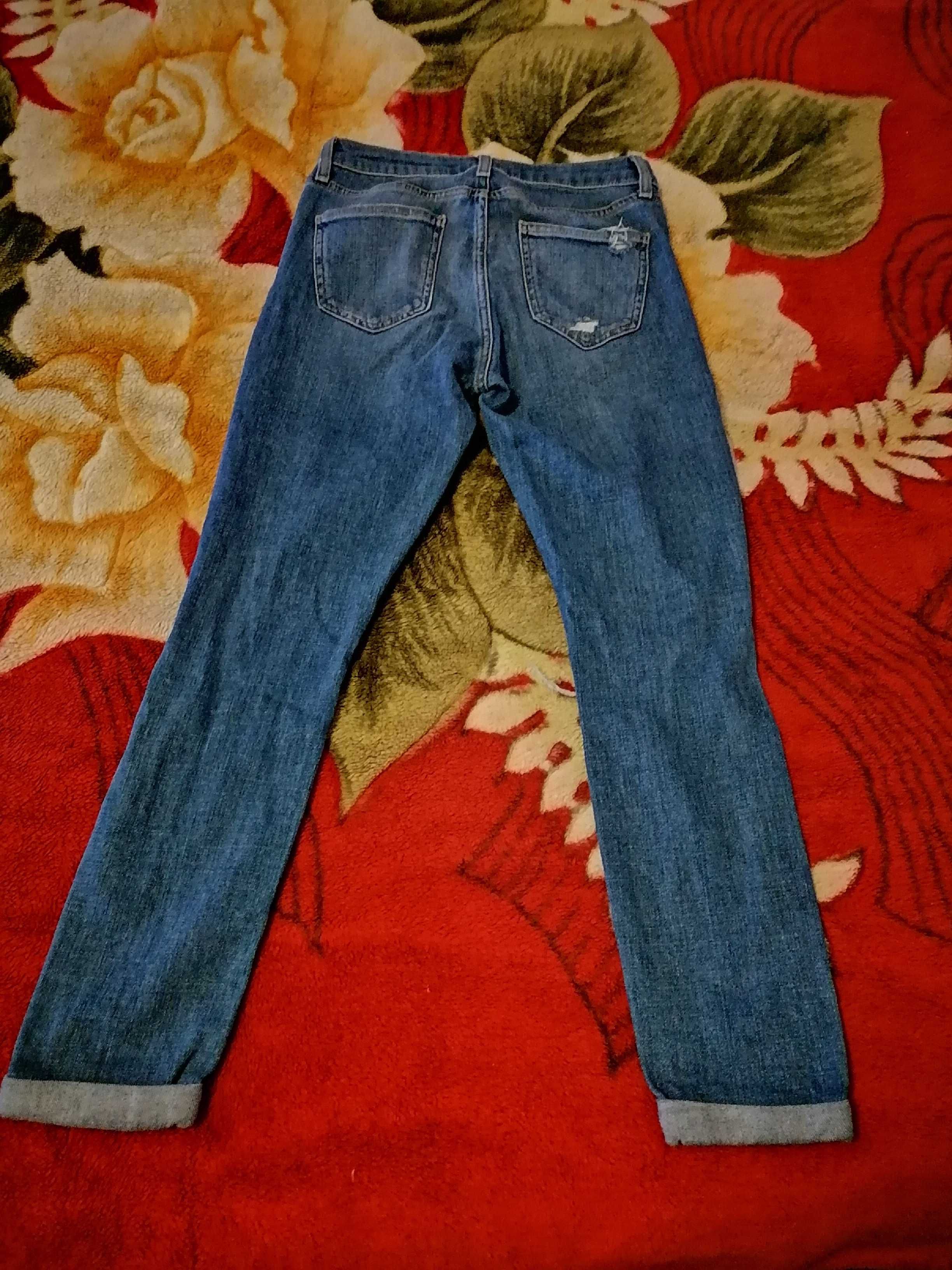 Top Shop Moto LUCAS Jeans Distressed masura W36/L32  made in Turkey