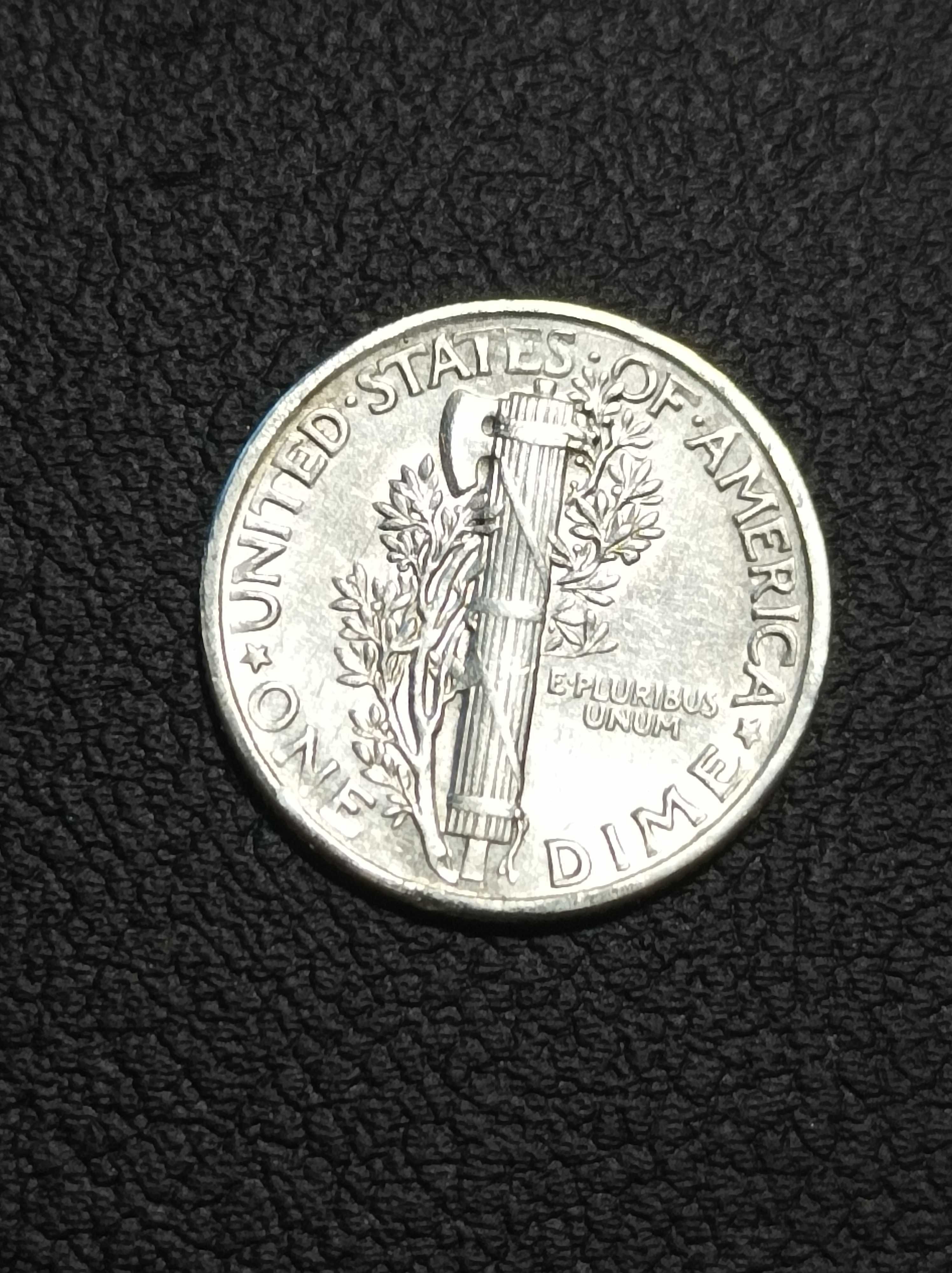 Moneda rara americana, din argint, de colectie