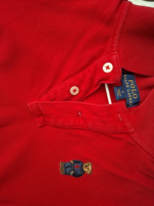 Детска тениска Polo Ralph Lauren 7 годишно червена. Възможно лично.