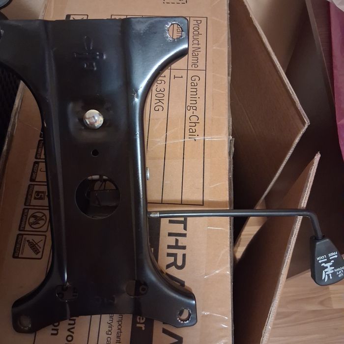 Комплект полипропиленови колела за офис стол, Механизъм и амортисьор