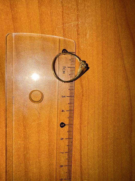 Inel aur 14 karate  marimea 20