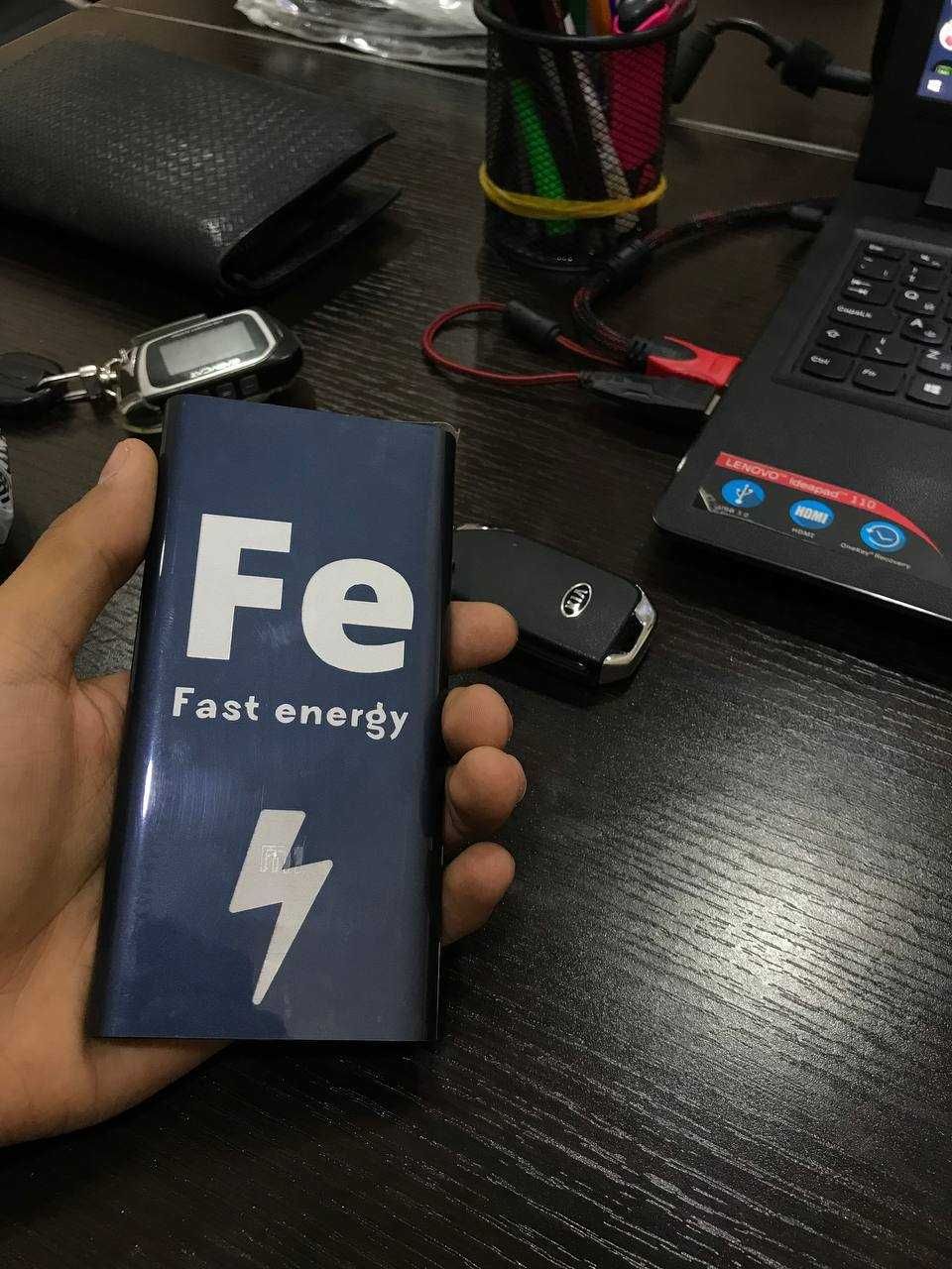 Fe | Power bank |  Mi  | Fast energy | Повер банк Fast energy  Fe